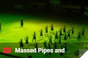 massed pipes and